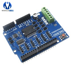 L298P L298 Shield R3 DC Motor Driver Shiled Board Module 2A Dual Full Bridge H-Bridge 2 Way For Arduino Relay 5V 12V