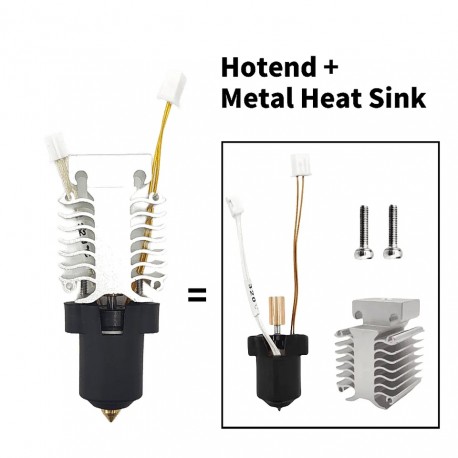 Ender-3 V3 KE Hotend Kit Nozzle Extruder For Creality Ender 3 V3 KE 3D Printer Ceramic Heating Block Kit 300°C