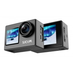 SJCAM action camera SJ4000 Dual Screen, 2x οθόνες, 16MP/4K, WiFi, αδιάβροχη θήκη, μαύρη