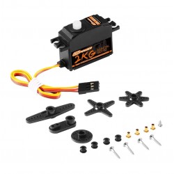 DSPOWER 2KG Digital Servo Waterproof Plastic Gear Core Motor for 1/16 1/14 RC