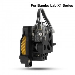 Hardened Steel Extruder Gear Unit for Bambu Lab X1 X1C Hotend Extruder Replacement