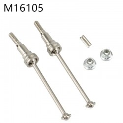 Haiboxing M16105 Metal Front Dogbones 2PCS for HBX 1/16 Scale RC Model Car 16889 16890