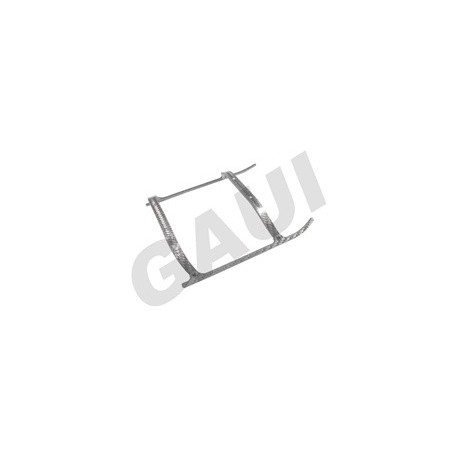 CF Landing Gear Brace and Skid Set Silver Gaui Hurricane 200