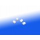 Xtreme Landing Skid Rubber Nut - White for Lama V3