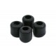 7mm Black Rubber Nuts for 8mm Landing Skid (4pcs)
