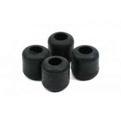 7mm Black Rubber Nuts for 8mm Landing Skid (4pcs)
