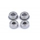 MR104ZZ x 2(Φ4xΦ10x4mm), MF105ZZ x 2(Φ5xΦ11.2xΦ10x4mm)