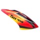 FUSUNO RED EAGLE EX Fiberglass Airbrush Canopy - Trex 450/V2/PRO