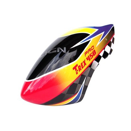 FUSUNO RACING HART FiberGlass Airbrush Canopy-Trex 450 PRO