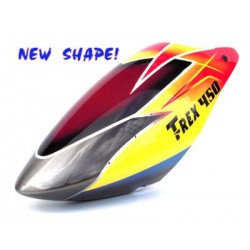 FUSUNO SANTA FE Fiberglass Airbrush Canopy-Trex450/450Pro