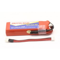 OUTRAGE XP20 3S1P 11.1V 1800mAH 20C - XTREME SERIES