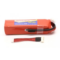 OUTRAGE XP25 2S1P 7.4V 1300mAH 25C - XTREME SERIES