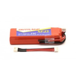 OUTRAGE XP25 3S1P 11.1V 1800mAH 25C - XTREME SERIES 
