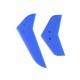 Esky Vertical & Horizontal Tail Blade Set (Blue) - Belt CP V2