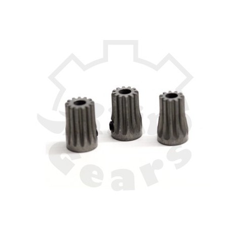 "Rhino Gear" Steel Pinions 0.5M (11,12,13T) Combo - T-REX450