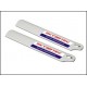 3D ABS rotor blades 290mm (white/yellow)