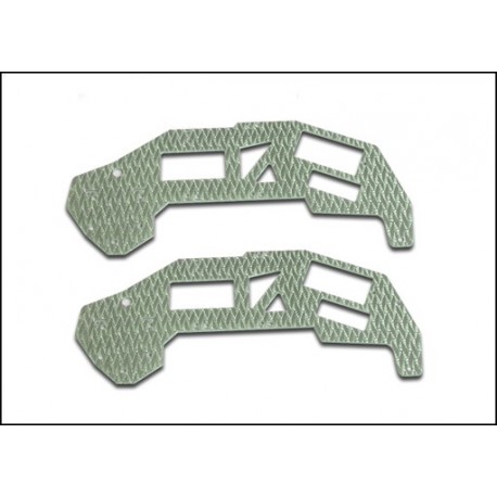 Fiberglass upper Airframe side shelf