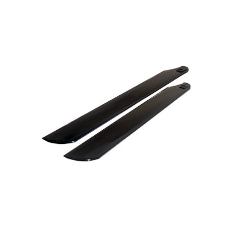 235mm Glossy Super Durable Symetrical PLASTIC-BLADES (BLK)