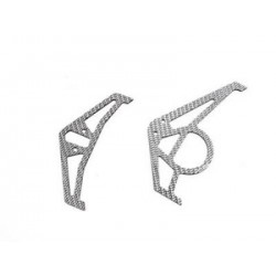 Xtreme Graphite tail fins-SILVER for Lama V3