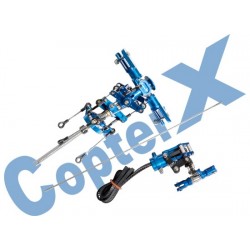 (CX450-01-00)Metal Main Rotor Head Set V2 & Metal Tail Rotor Set
