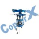 (CX450-01-00)Metal Main Rotor Head Set V2 & Metal Tail Rotor Set