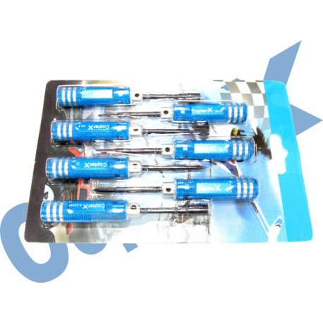 CopterX (CX450-08-08) Hexagon Screw Driver Tools Set