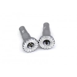 Aluminum Control Stick for FUTUBA - SILVER (2pcs)
