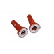 Aluminum Control Stick for JR - RED (2pcs)
