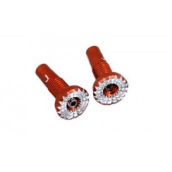 Aluminum Control Stick for JR - RED (2pcs)