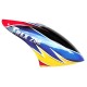 FUSUNO New Design BLUE SKY FB Airbrush Canopy T-Rex 250 EX 