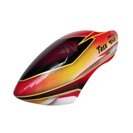 FUSUNO BURNING DESIRE Fiberglass Airbrush Canopy T-Rex 450 Pro