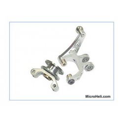 MICROHELI DUAL ARM BELL CRANK/TAIL PITCH SLIDER COMBO