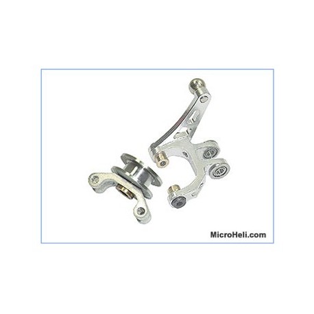 MICROHELI DUAL ARM BELL CRANK/TAIL PITCH SLIDER COMBO