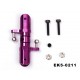 Aluminum Tail main rotor grip holder set (EK5-0211)