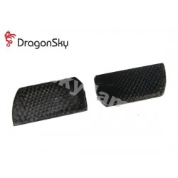 DragonSky (DS-F-58C-01) Carbon Fiber Flybar Paddles 58mm