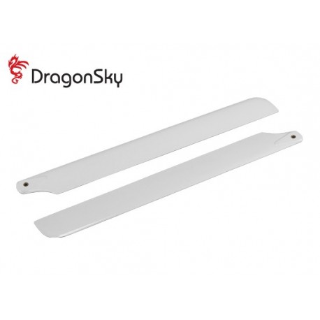 DragonSky (DS-M-290G-01) Glass Fiber Main Blades 290mm - White