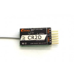 Corona 2.4Ghz CR2D 2ch Receiver (V2 DSSS)