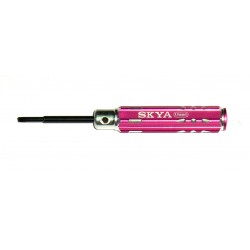 S704 Screwdriver"mini series" (handle H14-65mm) flat 1-3.0mm 