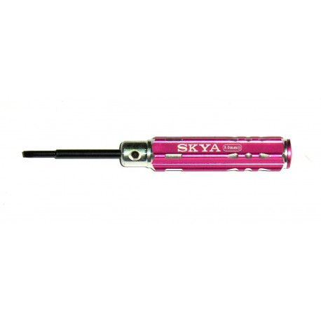 S704 Screwdriver"mini series" (handle H14-65mm) flat 1-3.0mm 