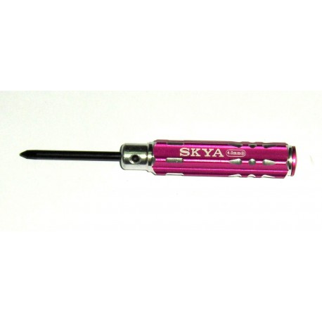 704 Screwdriver"mini series"(handle H14-65mm)philips 1+4.0mm