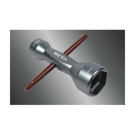 S612 Wheel nut wrenth ( H17mm/23mm BOX)