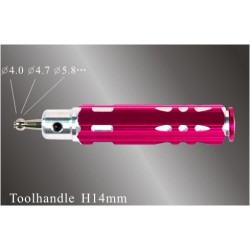 S641 BALL END reamer (Toolhandle H14-60mm) 3.5mm