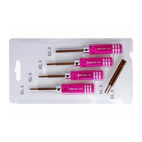 S634 4pcs tool set H1.5?2, H2.0X2, H2.5, H3.0