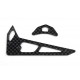 CF horizontal/vertical tail fin