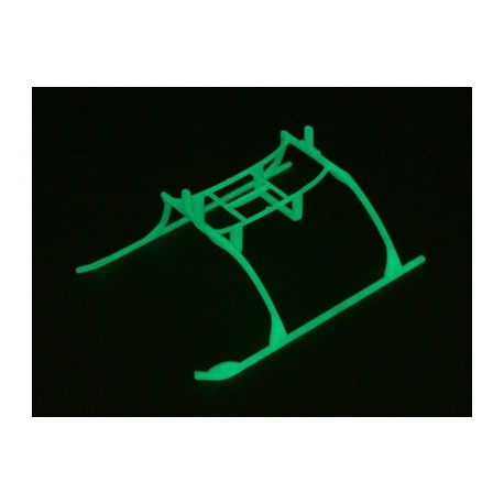 Landing Skid & Batt Mnt Set, Glow in the Dark:BMCX