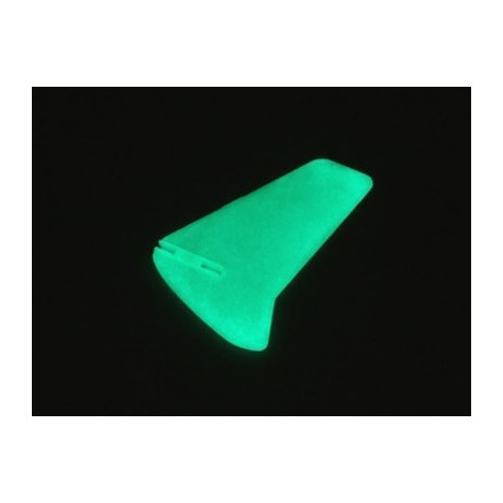 Vertical Fin, Glow in the Dark w/o Decals: BMCX
