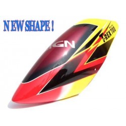 FUSUNO RED THUNDER Airbrush Fiberglass Canopy T-REX 700 EX
