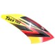 FUSUNO RED THUNDER Airbrush Fiberglass Canopy T-REX 700 EX