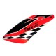 FUSUNO NEON CHECKERS T-REX 600N EX Airbrush Fiberglass Canopy