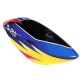 FUSUNO BLUE SKY Fiberglass Airbrush Canopy T-Rex 600 EX